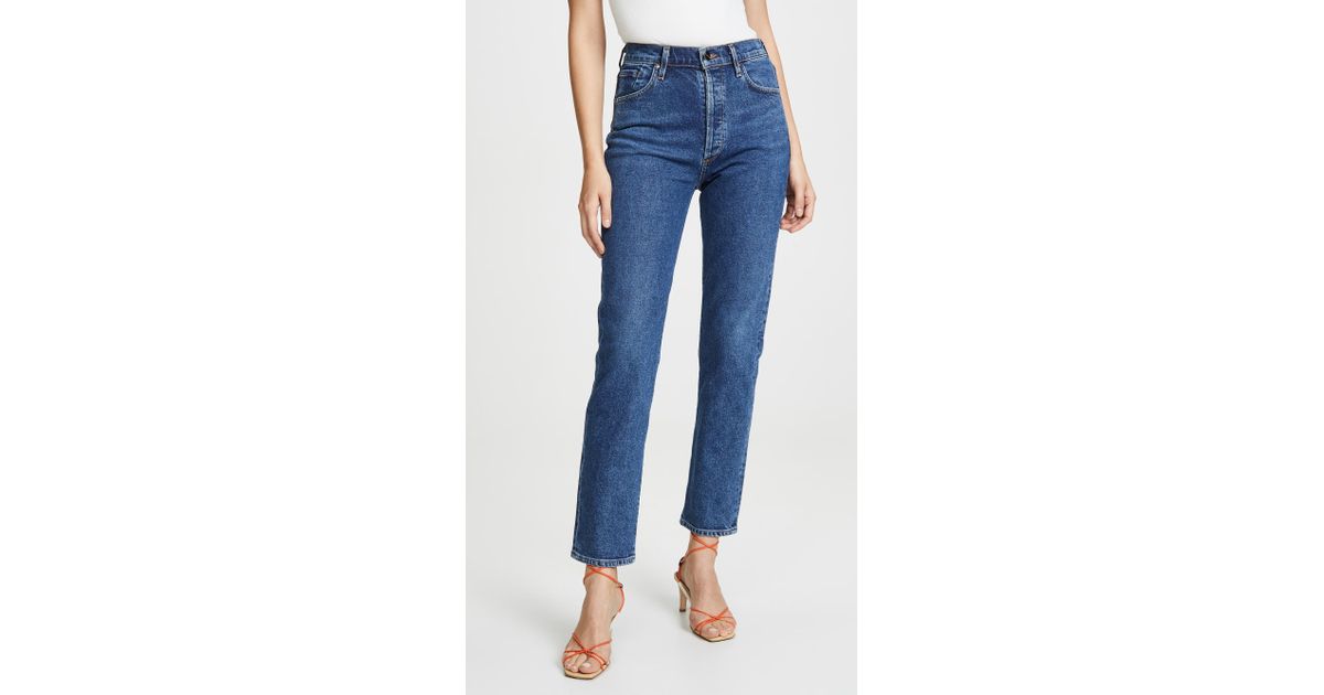 goldsign relaxed straight jeans