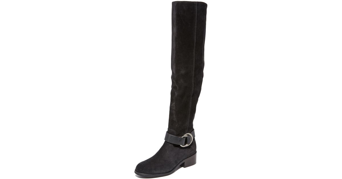 frye kristen harness over the knee boot