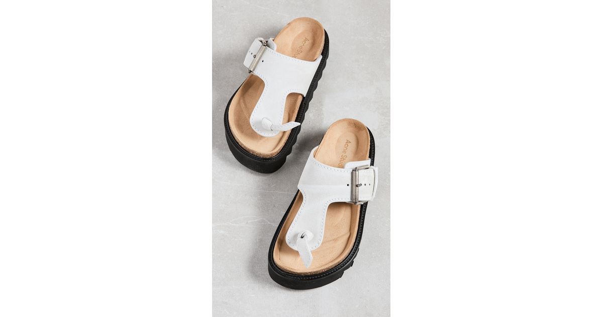 acne flip flops