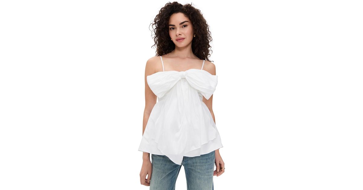 Ivory Scarlet Top
