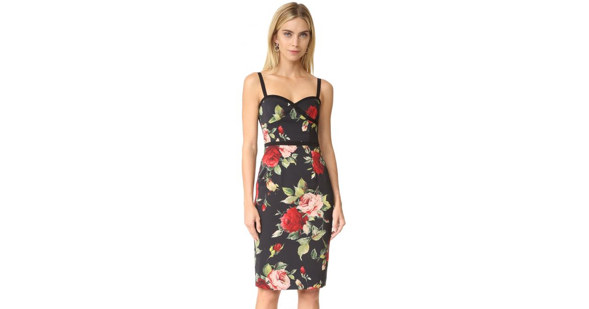 black halo daria sheath dress