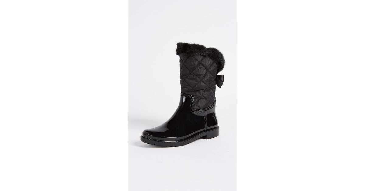 kate spade new york reid quilted boots