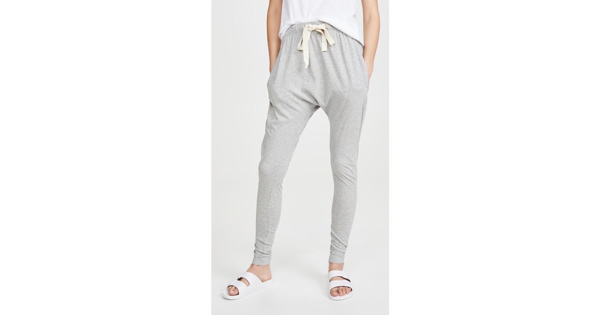 Bassike Cotton Slouch Jersey Pants in 