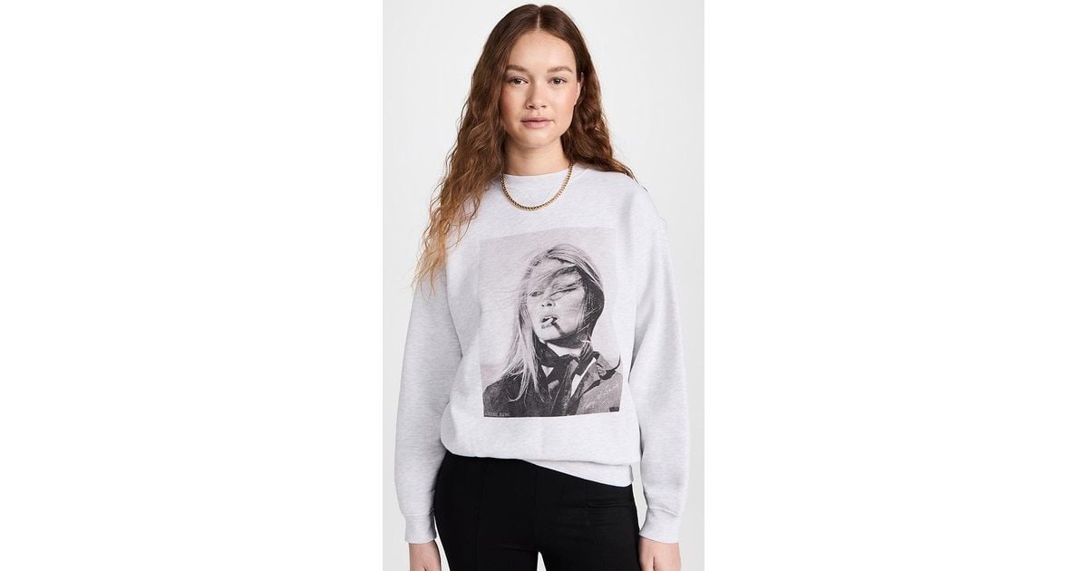 Anine bing bardot sweatshirt hotsell