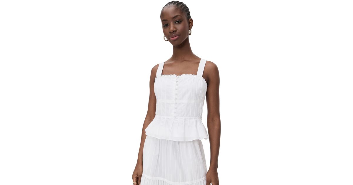 La Ligne Esme Top in White | Lyst