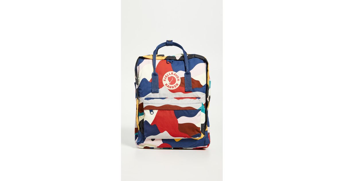 Fjallraven Fjallraven Kanken Art 15 Laptop Backpack Summer Landscape in Blue Lyst