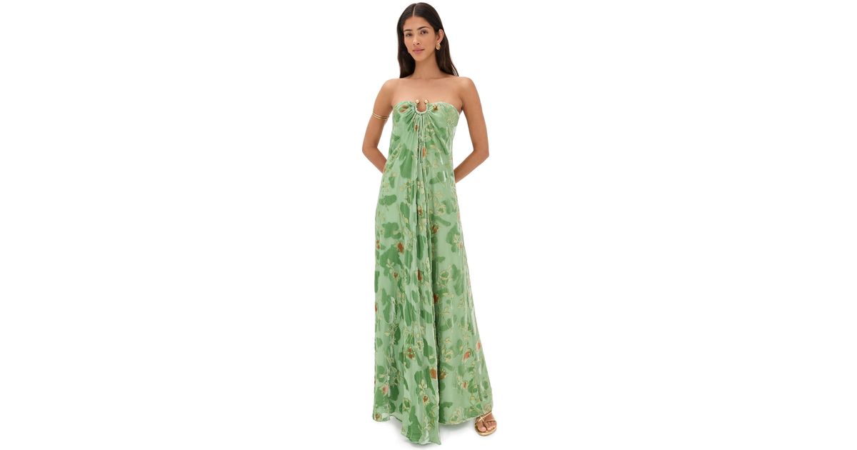 Cult Gaia Renay Dress in Green | Lyst Cult Gaia Renay Dress in Green | Lyst