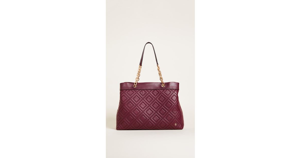 tory burch fleming triple compartment tote