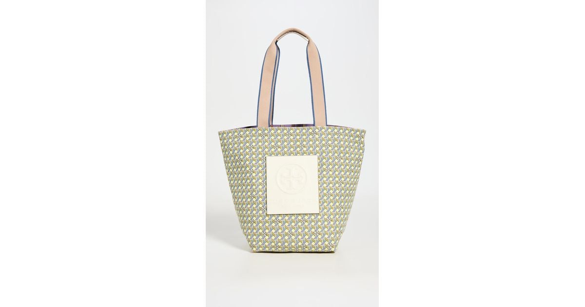 Tory Burch Gracie Printed Canvas Tote | Lyst