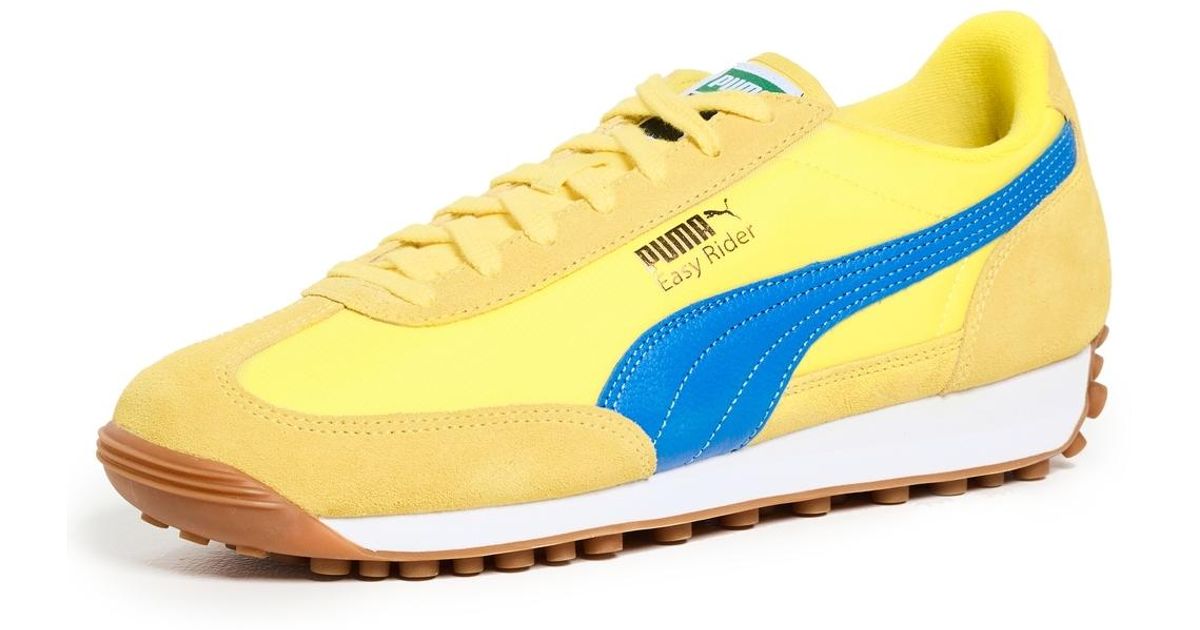 PUMA Easy Rider Vintage Sneakers 9 in Yellow for Men | Lyst