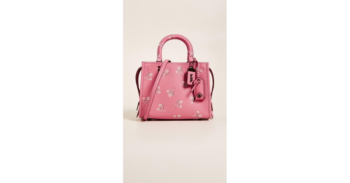 Coach black flower purse hot sale