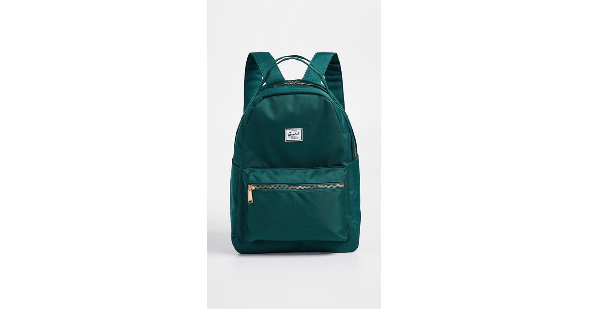 Herschel Supply Co. Nova Mid Volume Backpack in Deep Teal (Green) Lyst