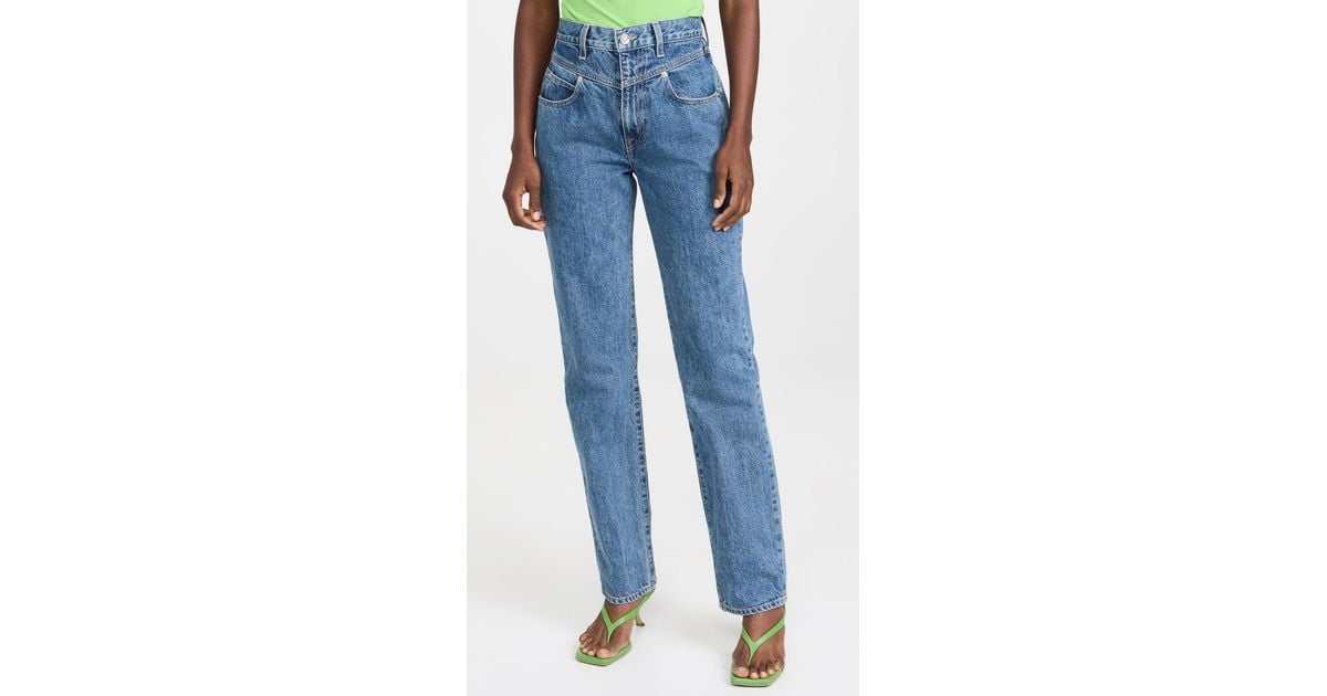 SLVRLAKE Denim Denim London Double Yoke Jeans in Blue Lyst