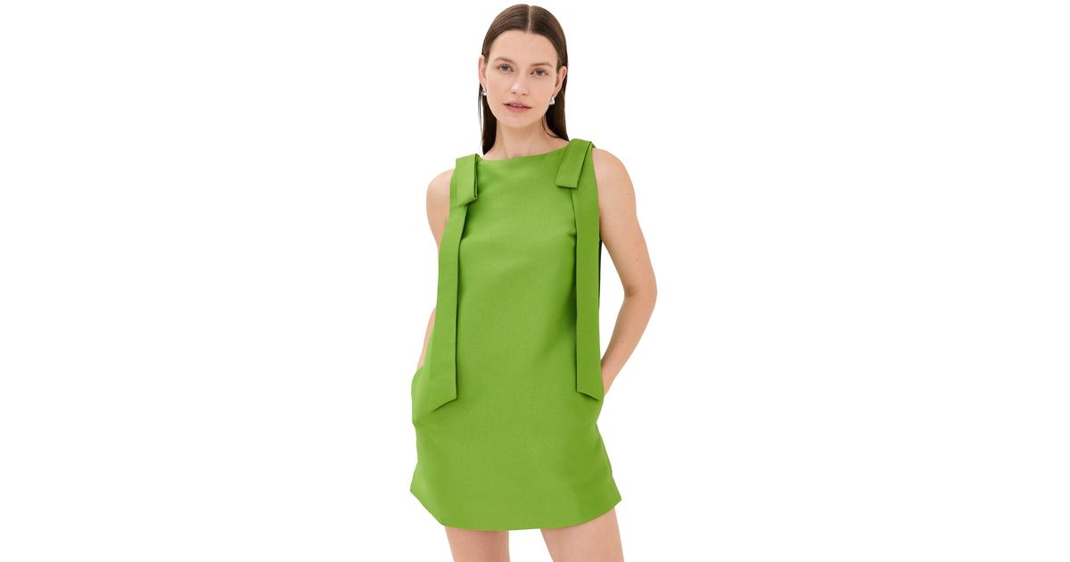 ALIGNE Fern Tie Sleeve Dress in Green | Lyst