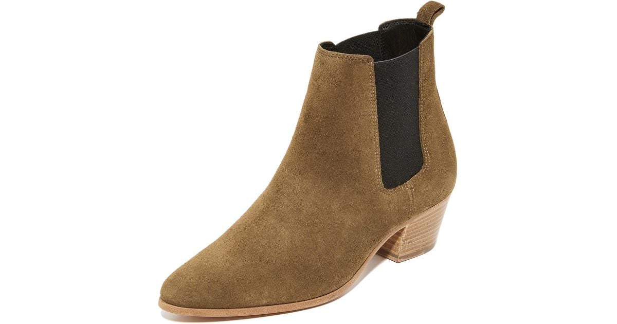 iro yvette suede ankle boots
