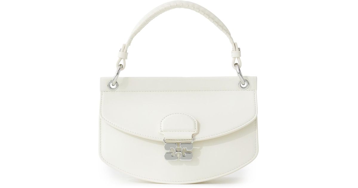 【国内即発】GANNI APO-G MINI TOP HANDLE BAG Black Black Mini Top Handle Apo-G Bag | GANNI