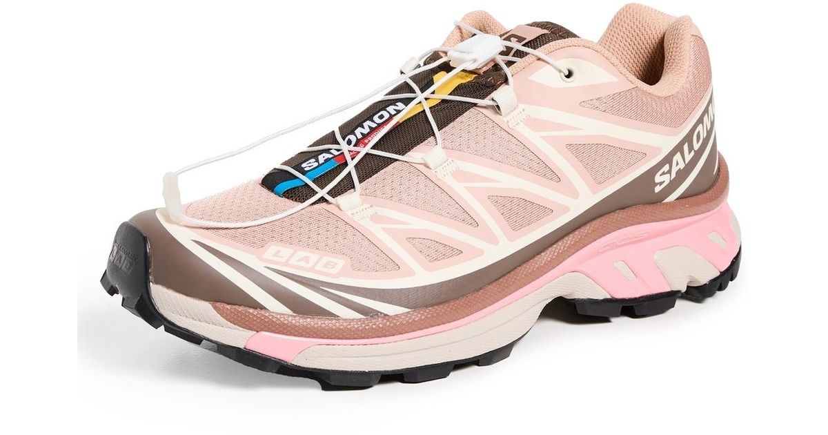 Salomon Xt-6 Sneakers in Pink | Lyst