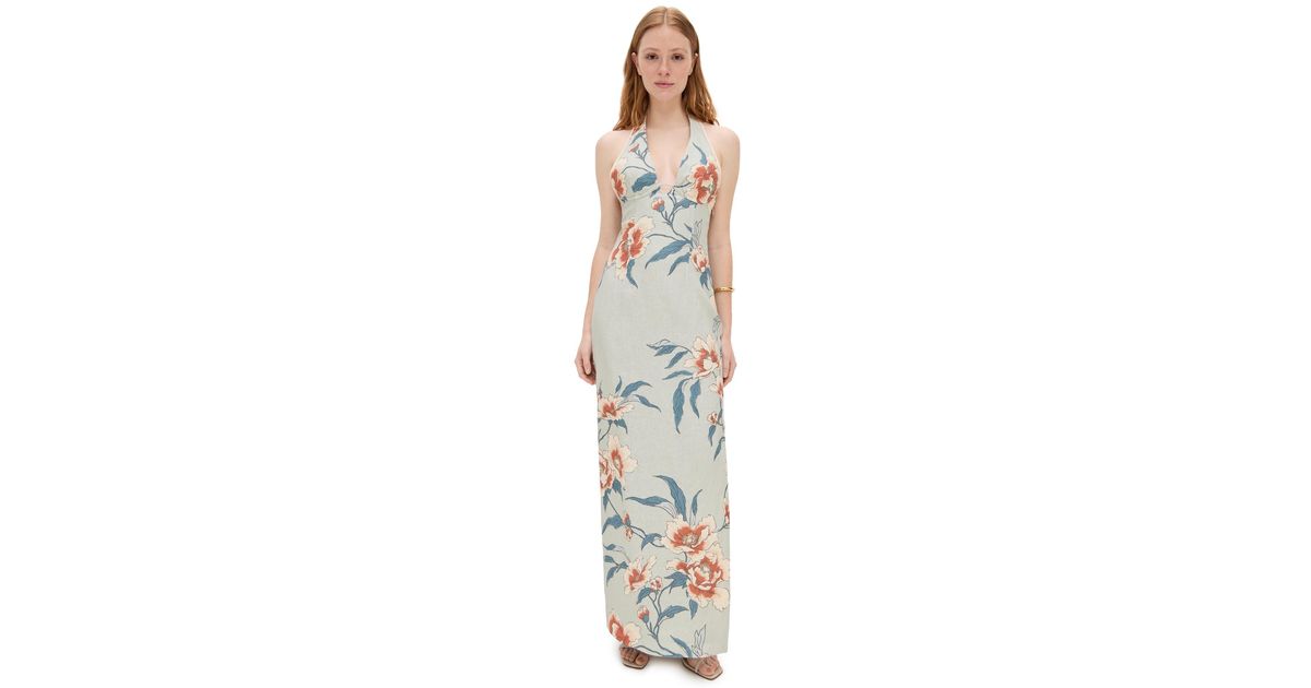 SIR. Roisin Halter Midi Dress