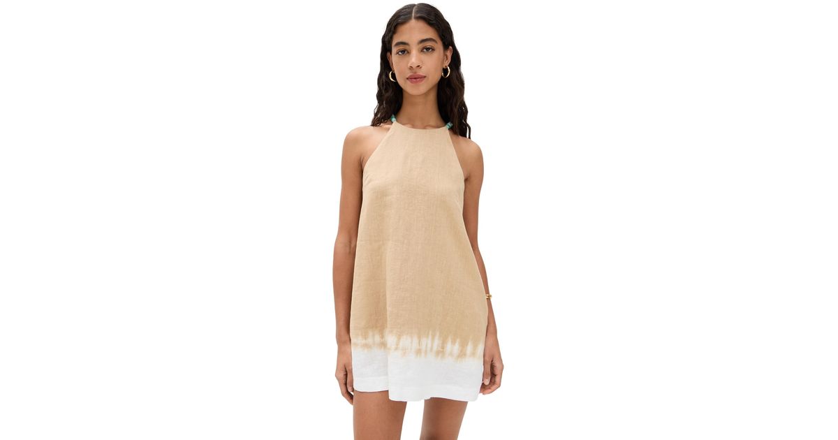 STAUD Cabo Linen Dress | Lyst Canada STAUD Cabo Linen Dress | Lyst Canada