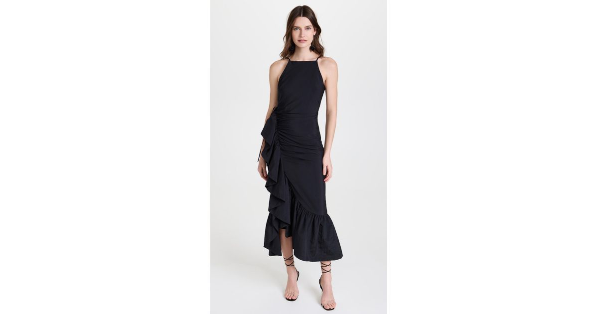 Cinq À Sept Synthetic Neena Gown in Black | Lyst UK