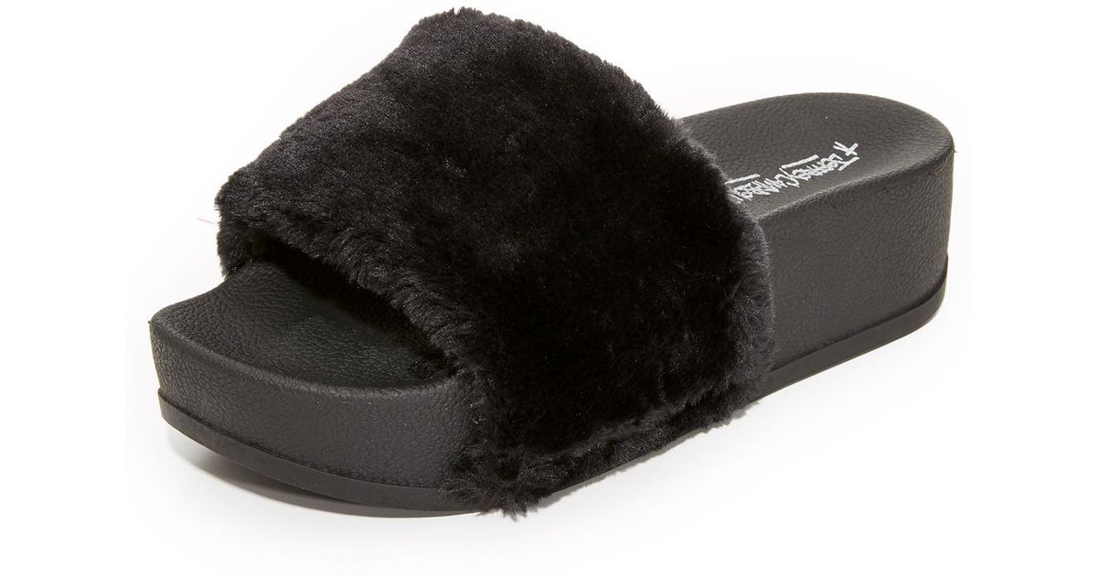 jeffrey campbell fur slides
