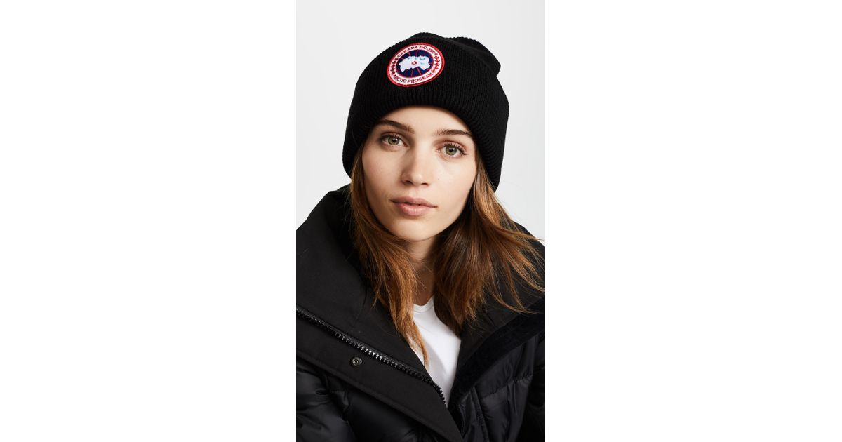 canada goose arctic disc toque beanie