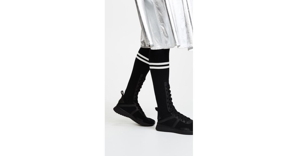 PUMA Fenty X Trainer Hi Boots in Black | Lyst
