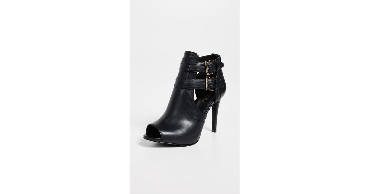 Blaze peep toe buckle bootie michael michael kors hotsell