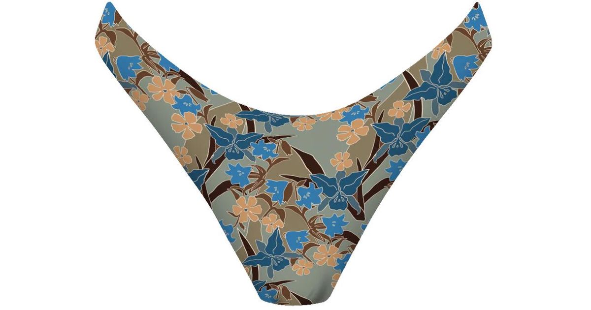 Acacia Swimwear Oslo Bottom in Blue Lyst