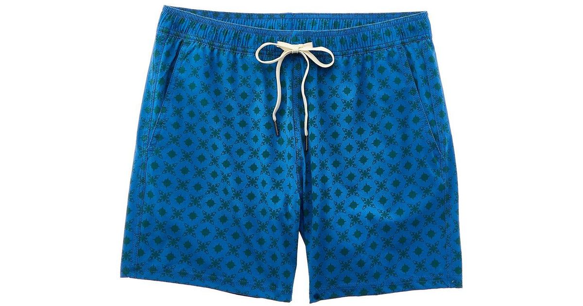 Fair Harbor The Bungalow Swim Trunk in Blue for Men Lyst