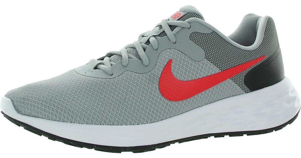 Nike Revolution 6 Next Nature Fitness Lifestyle Running Shoes in Gray for  Men | Lyst