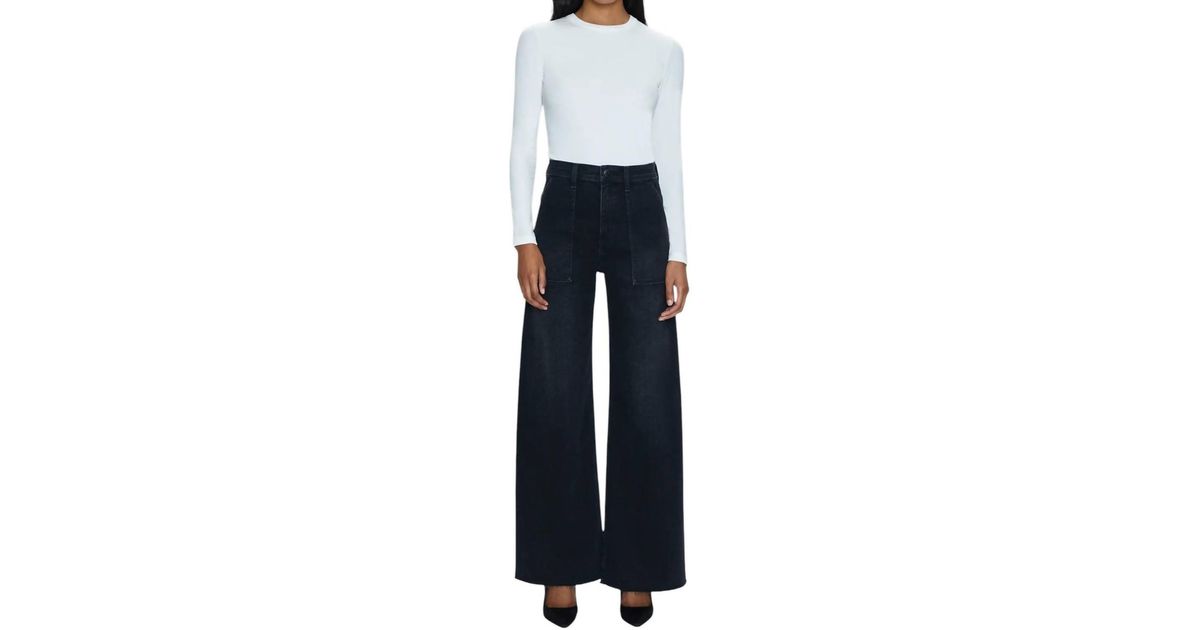 Penny High Rise Wide Leg Utility Jean - Calluna