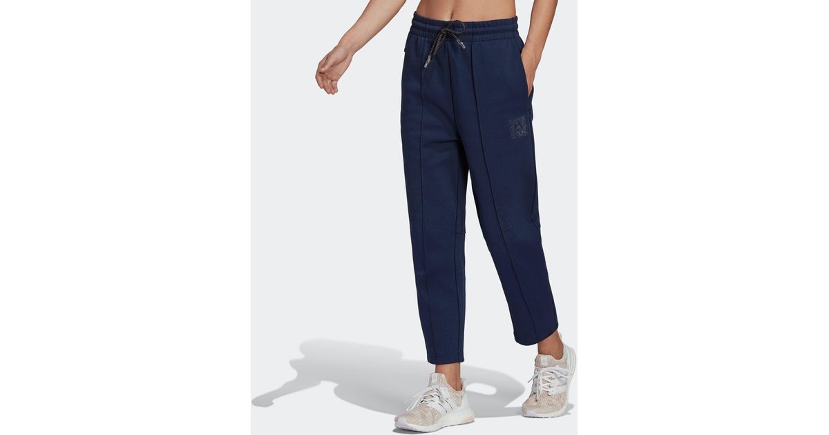 adidas Cotton X Karlie Kloss Sweat Pants in Night Indigo (Blue) | Lyst