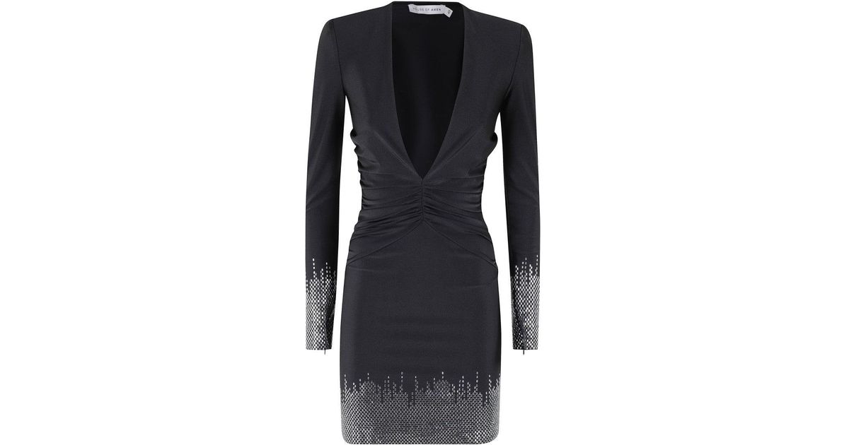 パーティードレス House Of Amen Lycra Dress House of Amen Lycra Dress in Black | Lyst