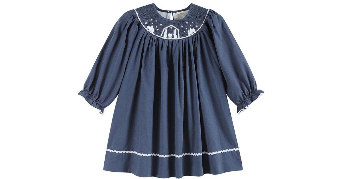 white christmas dresses Baby Girl Christmas Dress Puff Sleeves Beauty Pageant Dress Toddler Birthday Princess Dress main image 1