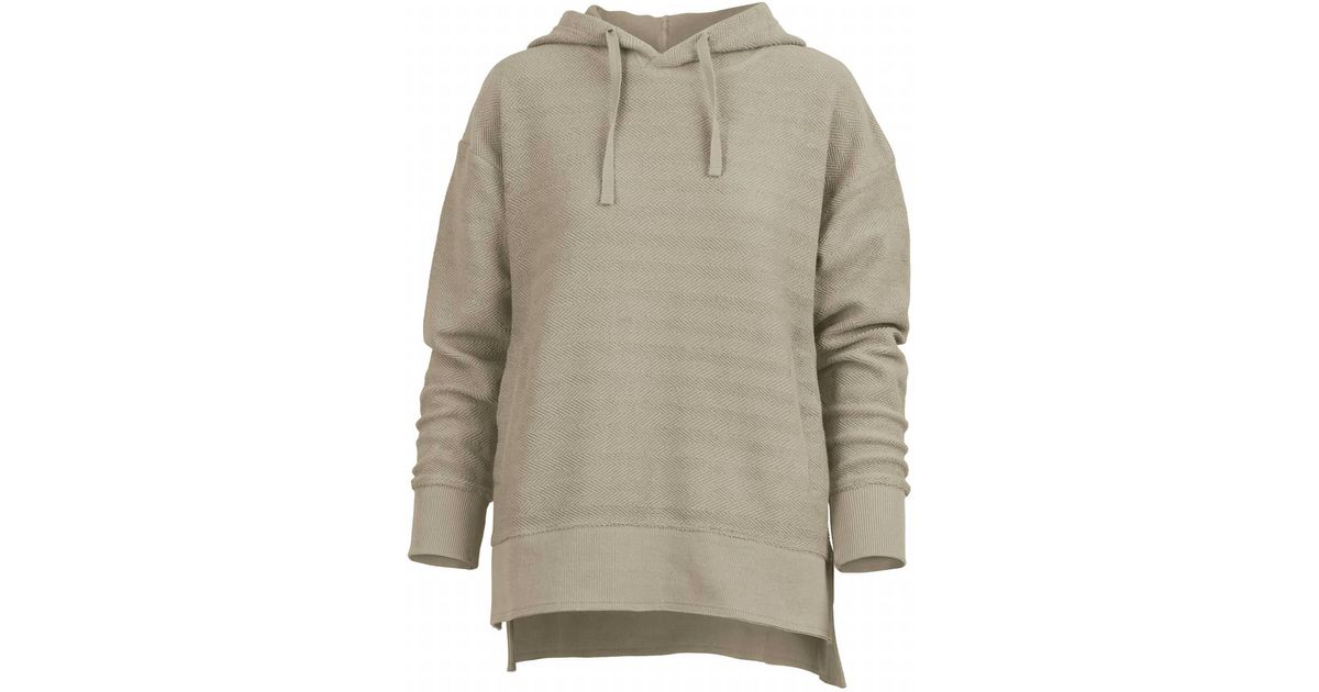 Royce Brand Herringbone Fleece Hoodie in Gray | Lyst Royce Brand Gray Herringbone Fleece Hoodie
