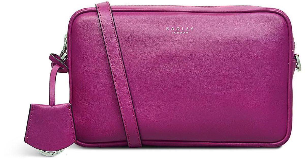 Radley Manor Grove Small Zip Top Camera Bag in Purple Lyst