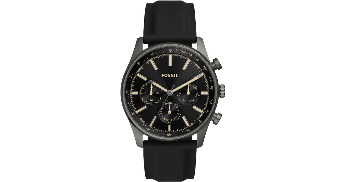 sullivan multifunction stainless steel watch