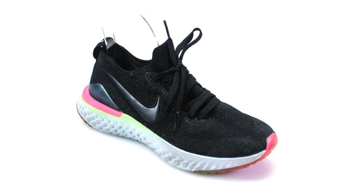 nike black knit sneakers