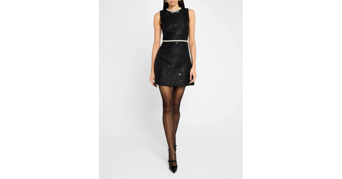 Ellis Lantern Sleeve Belted Mini Dress