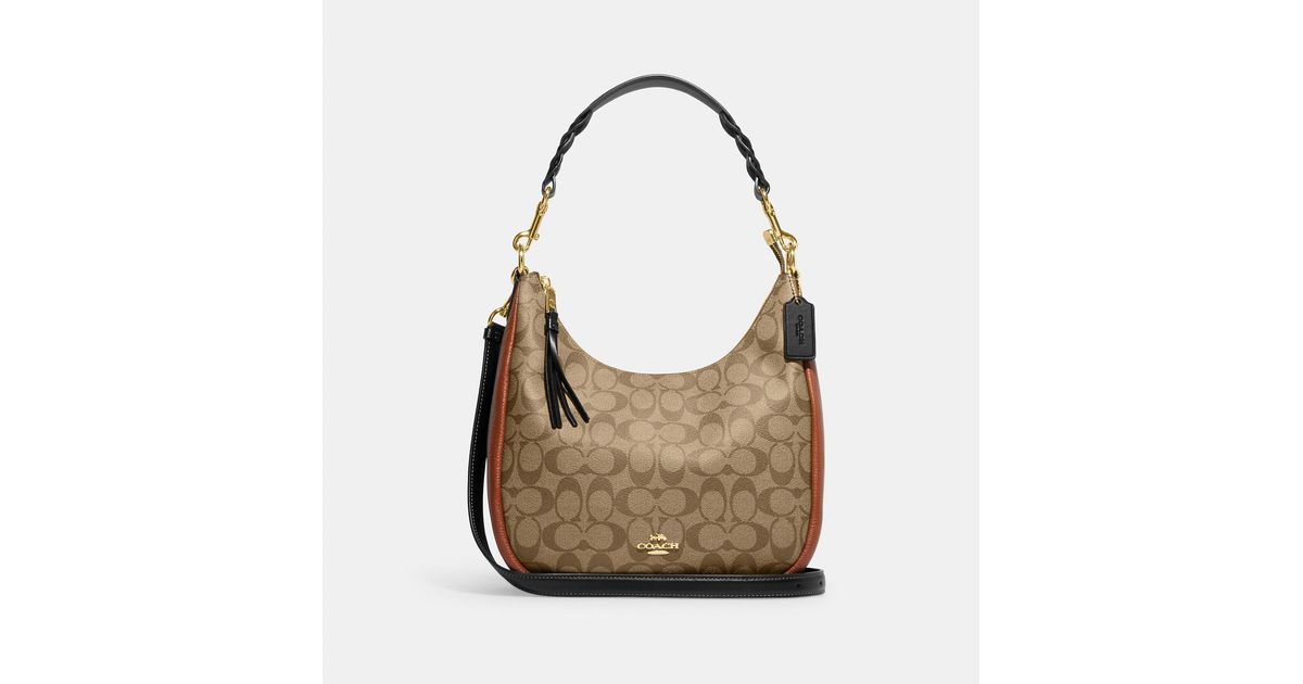 Coach Outlet Jules Hobo in Brown Lyst