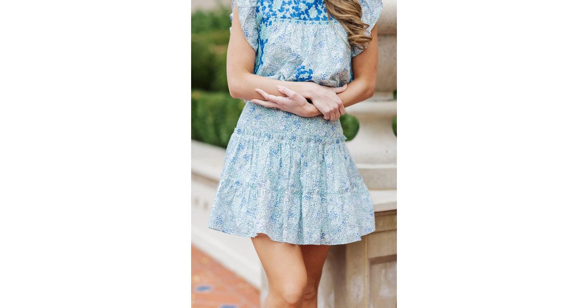 Meadow Long Stripe Skort