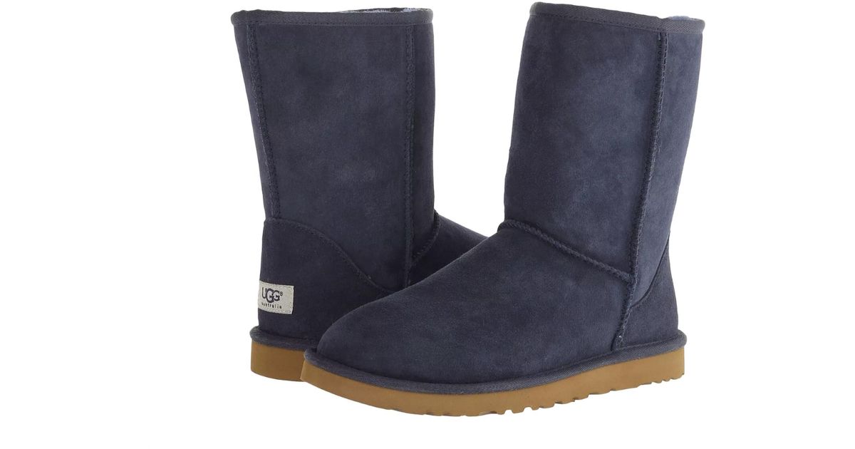 UGG Classic Short Boot in Blue | Lyst