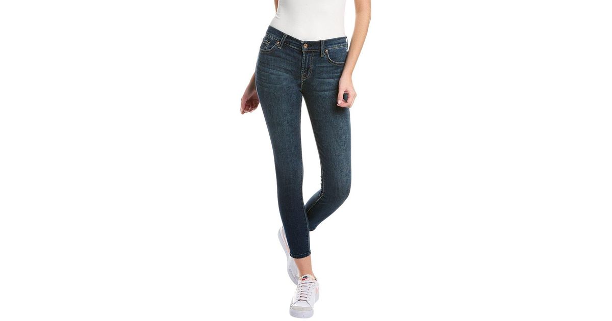7 For All Mankind B(air) Fate The Ankle Skinny Jean in Blue | Lyst