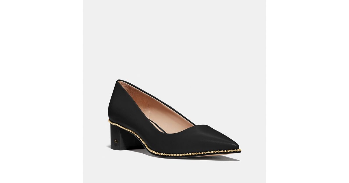 Coach Outlet Willa Pump in Black Lyst
