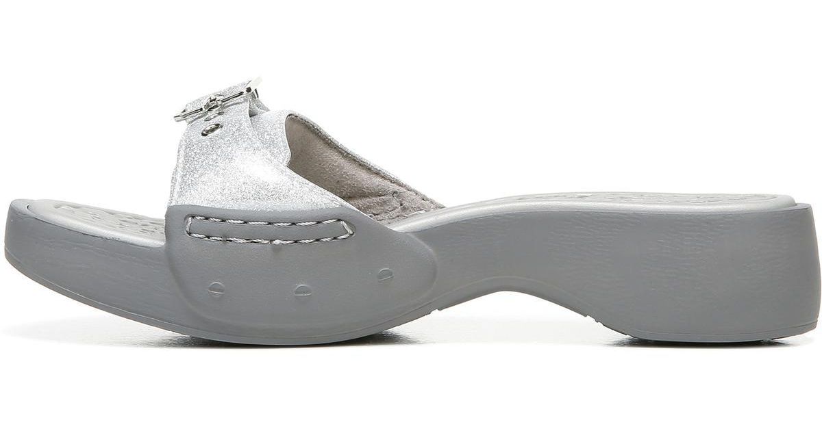 scholl slip on sandals