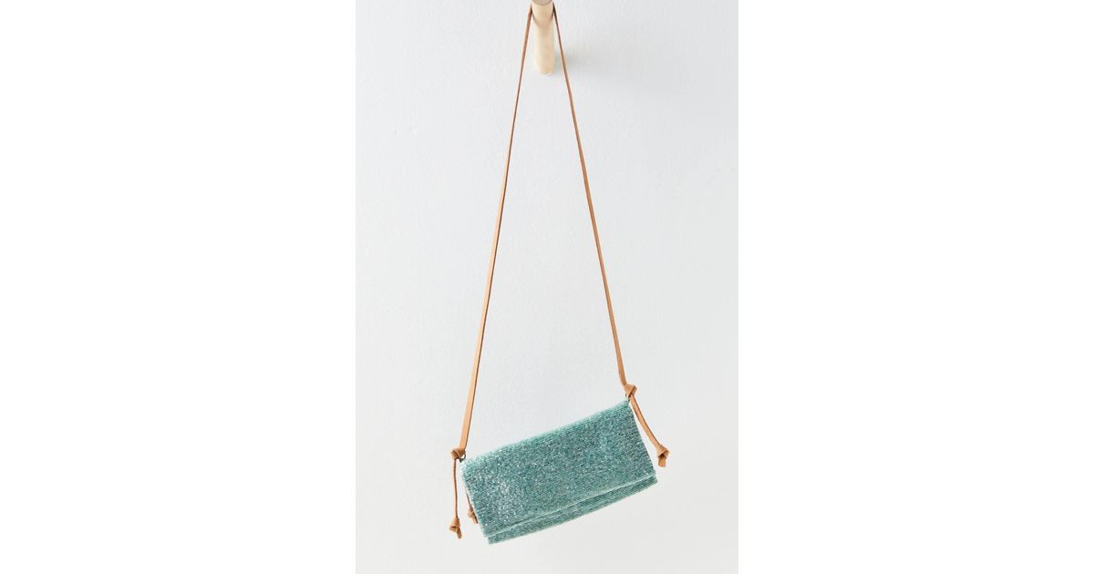 Free People Plus One Embellished Bag In Spearmint in Blue | Lyst