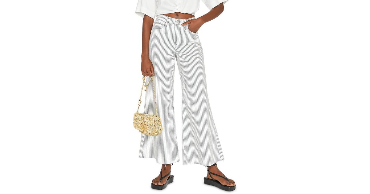 Linea Palazzo Crop Pants, Dove