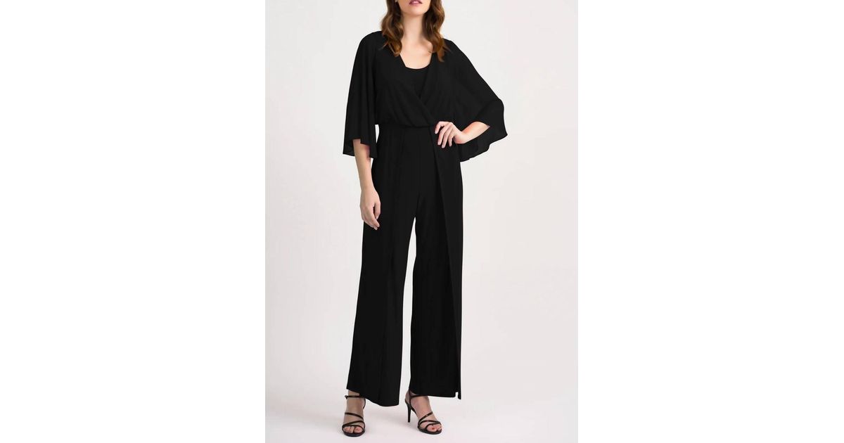 Joseph Ribkoff Jumpsuit in Black Lyst