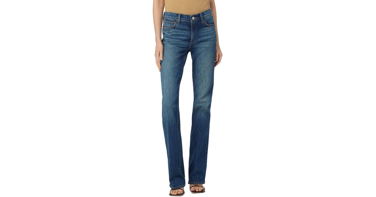 Joe's Frankie Midrise Stretch Bootcut Jeans in Blue Lyst